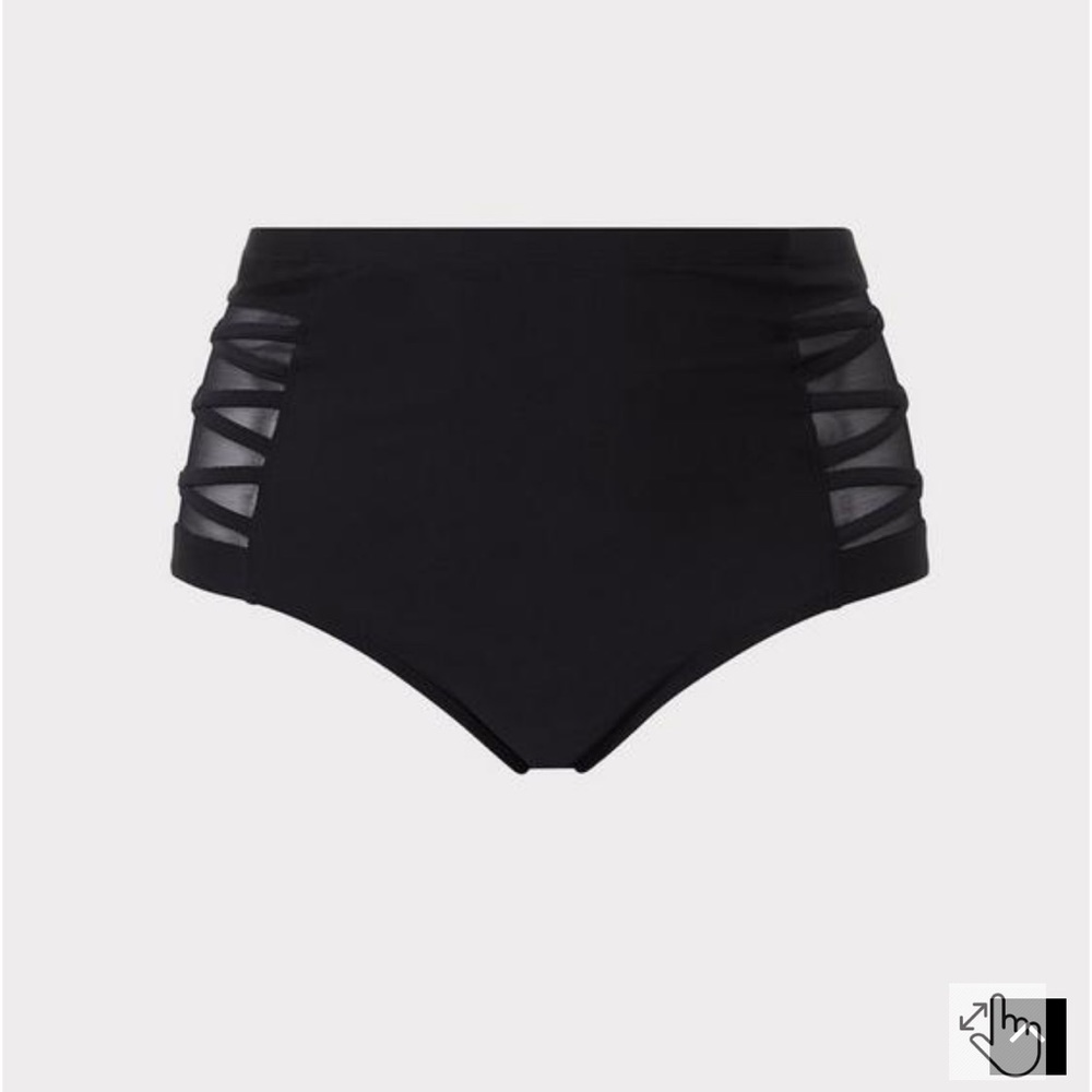 Torrid size 2 swim bottoms